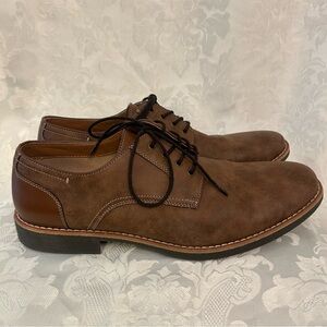 St John’s Bay Men’s brown oxford 12 EUC